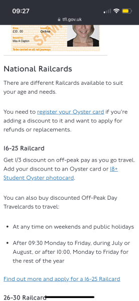 To have not reasoned how expensive travel within London is!