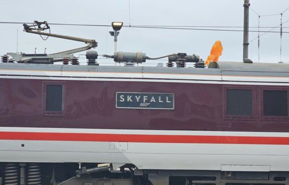 Anyone any good at photo editing & could put my camel on top of the Skyfall train?