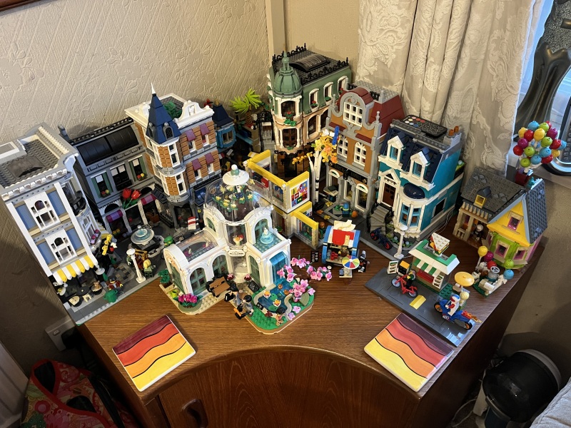 To show me your Lego collection?