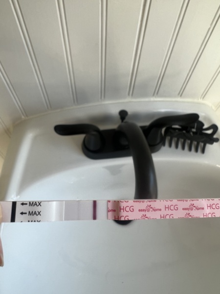 12 dpo faint line