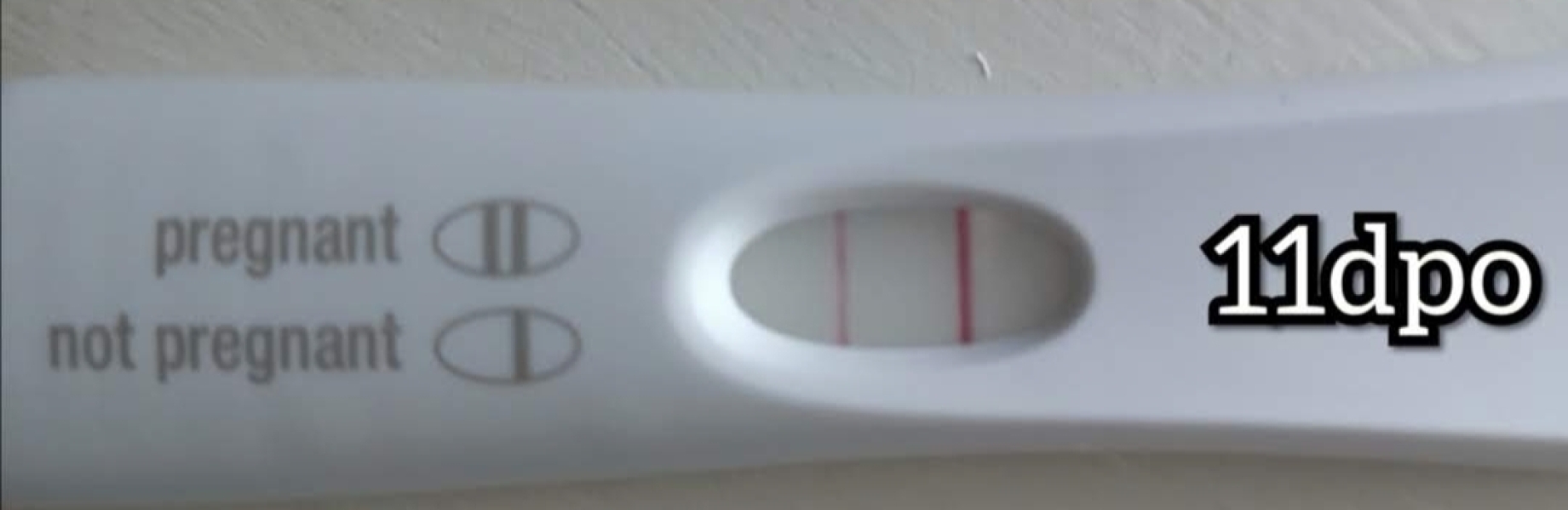 Is this too strong for 11dpo?