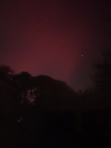 Northern lights currently visible!