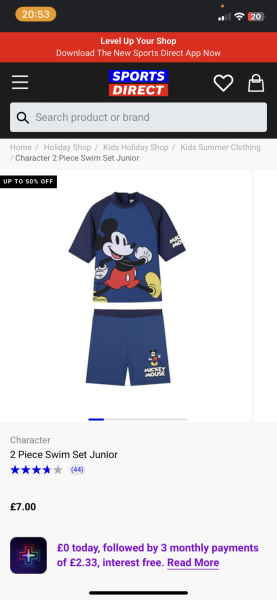 Looking for tankini for 4 year old