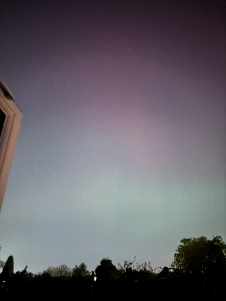 Northern lights currently visible!
