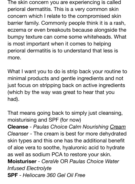 Perioral dermatitis in pregnancy