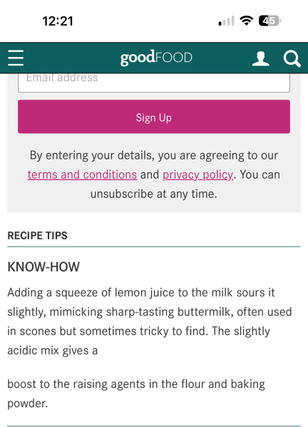 Scones - do you use eggs in your recipe?