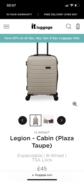 What colour suitcase for 25 yo DD?
