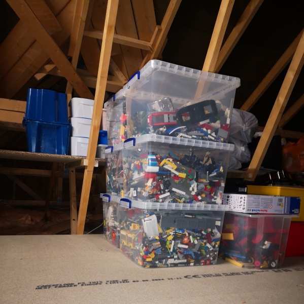 To show me your Lego collection?