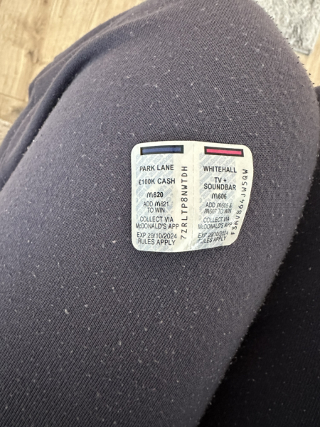 Has anyone won big with McDonalds Monopoly game? (reason for asking)