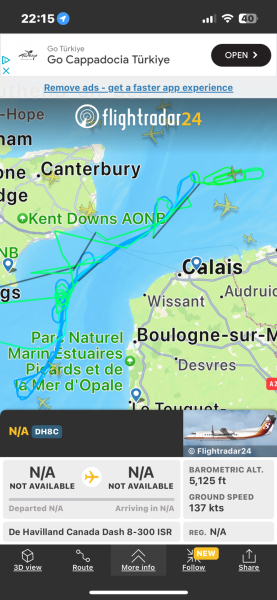 Flightradar goings-on