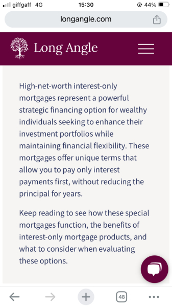 To want to pay off our mortgage