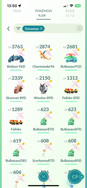 Routine Sparkles Pokémon Go 