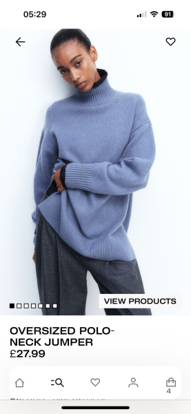 On the hunt for jumpers to wear with skinnies