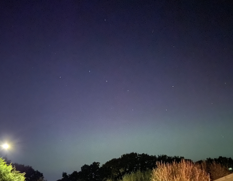 Northern lights currently visible!