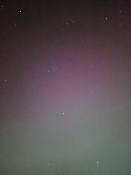 Northern lights currently visible!