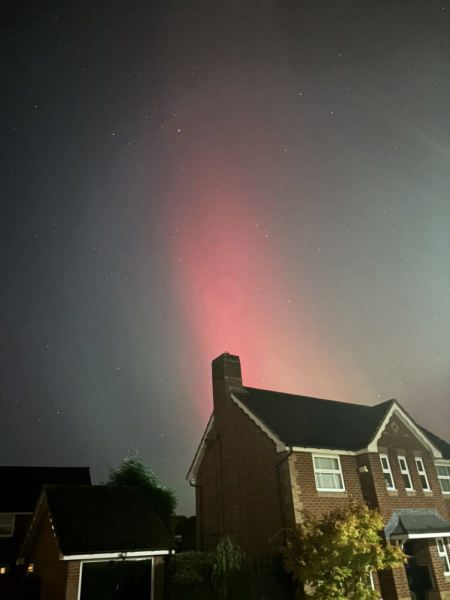 Northern lights currently visible!