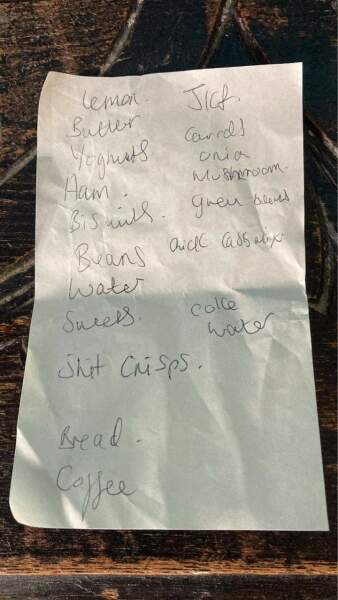 The list we shouldn't have found...