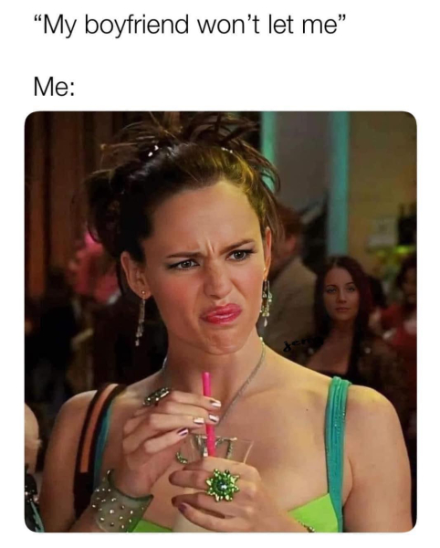 Boyfriend won't let me have alcohol?