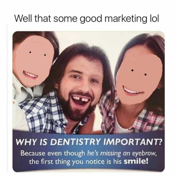Can you get over bad teeth when potentially dating someone?