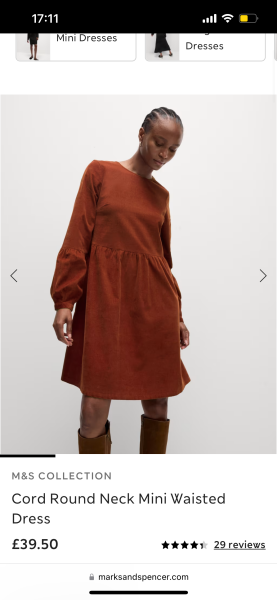 Do shorter (knee length upwards) dresses with a bit of shape actually exist this year?