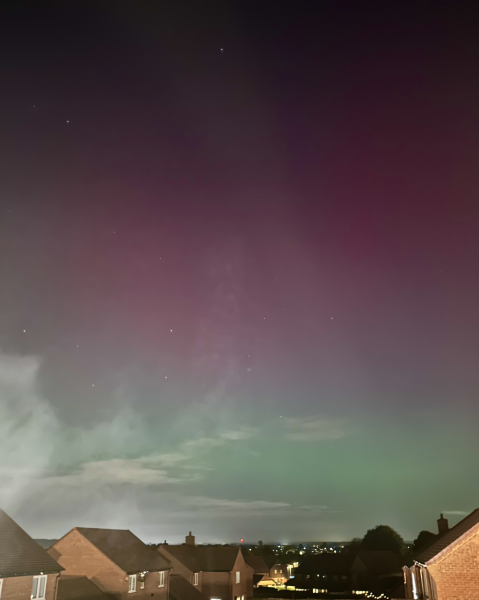 Northern lights currently visible!