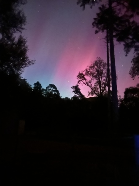 Northern lights currently visible!
