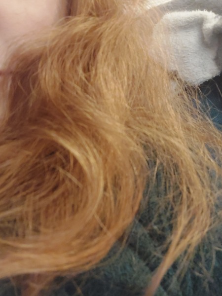 Red headed baby