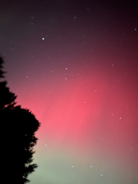 Northern lights currently visible!