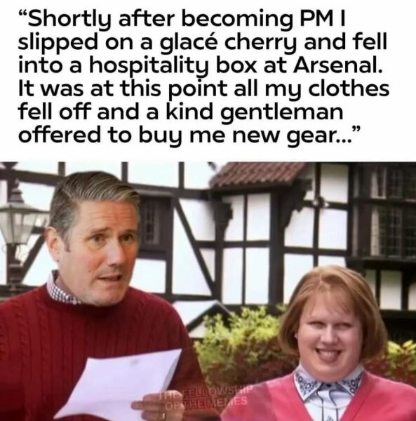 To think incompetent hypocrite Starmer has lost the respect of the people and his own party in record time?