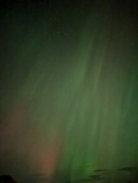 Northern lights currently visible!
