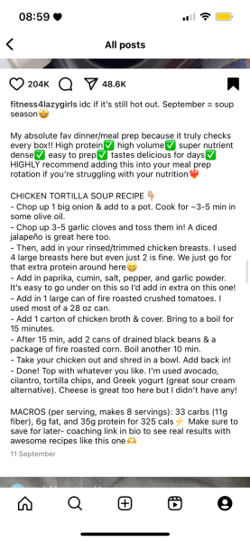 Have you lost weight eating lots of soup?