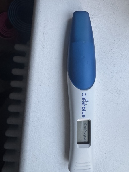 Is this a positive result or evaporation line?
