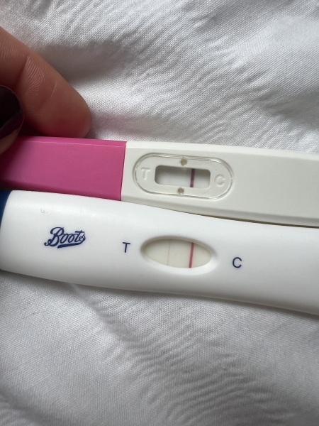 Faint positive but now negative(?)! Help!