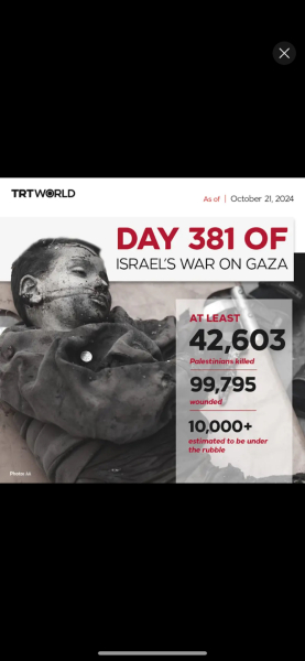 "You see us burning, you stay silent..."