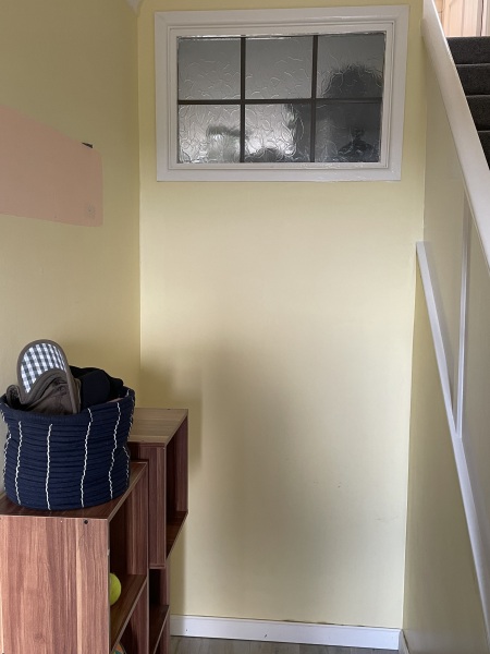 Installing door in partition wall
