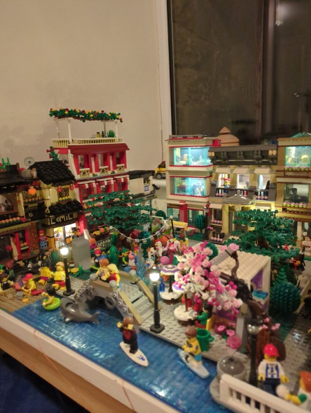 To show me your Lego collection?