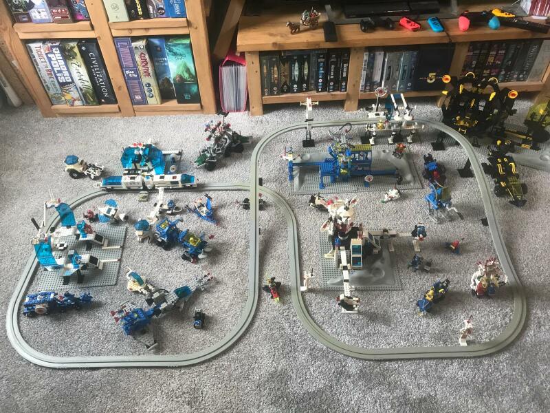 To show me your Lego collection?