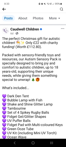 Gift ideas for autistic child