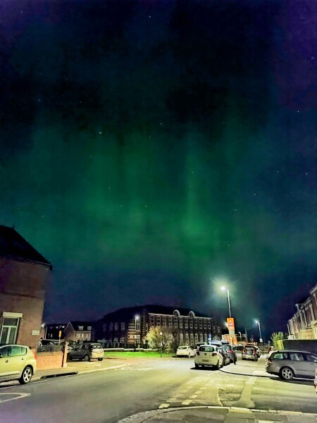 Northern lights currently visible!
