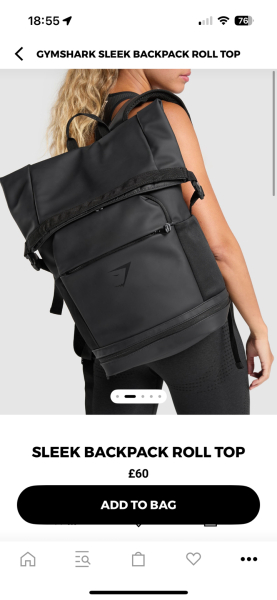 Pls help me find a nice, spacious, stylish and comfy backpack for work+gym