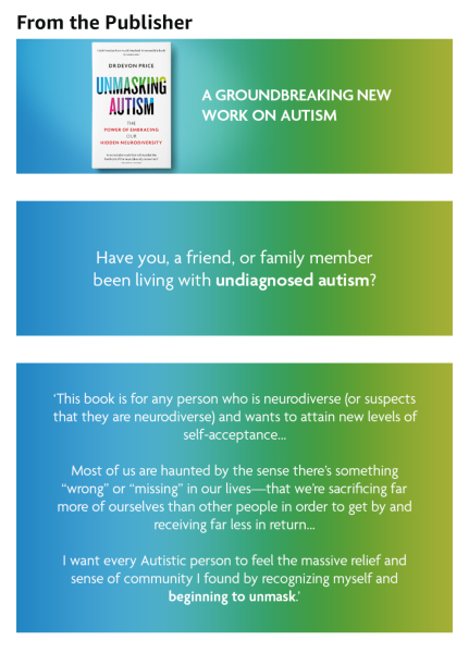 A book on autism which pushes the trans rights agenda
