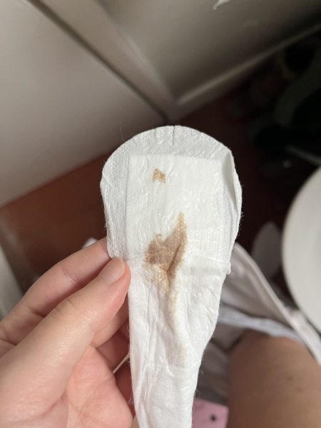 Tests getting stronger but brown spotting