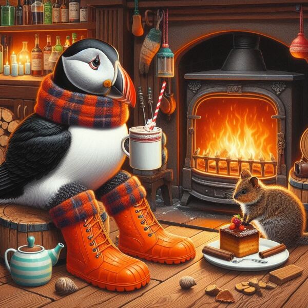 Bluestockings & Orange Wellies: Welcome to the Degu Station!