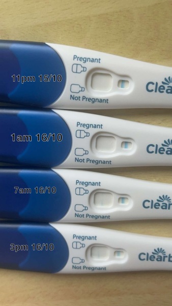 CleaR blue 6 day early tests