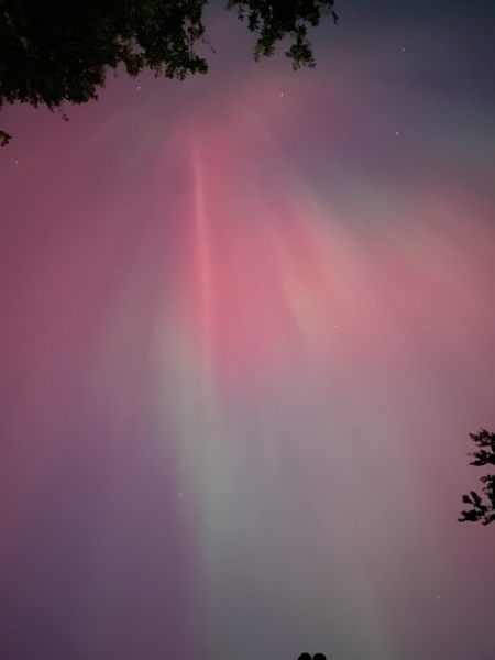 Northern lights currently visible!
