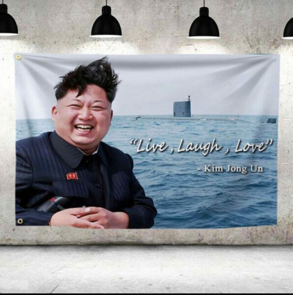 My baby has fallen victim to North Korean propaganda!