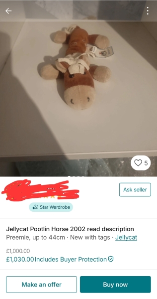 To think JellyCats cost a ridiculous amount..