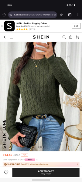 Anyone seen a jumper like this?