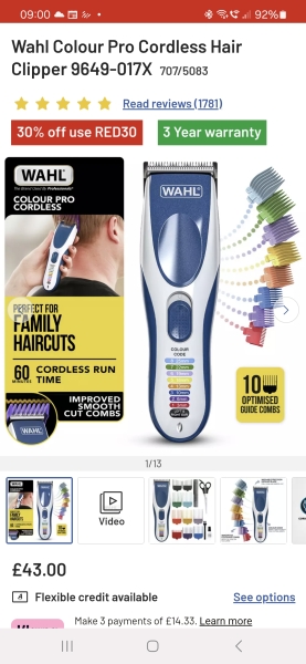 Hair clippers