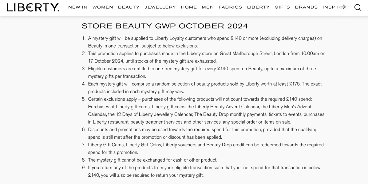 Liberty Beauty Drop Spoiler (from the despatch date!) Part 8